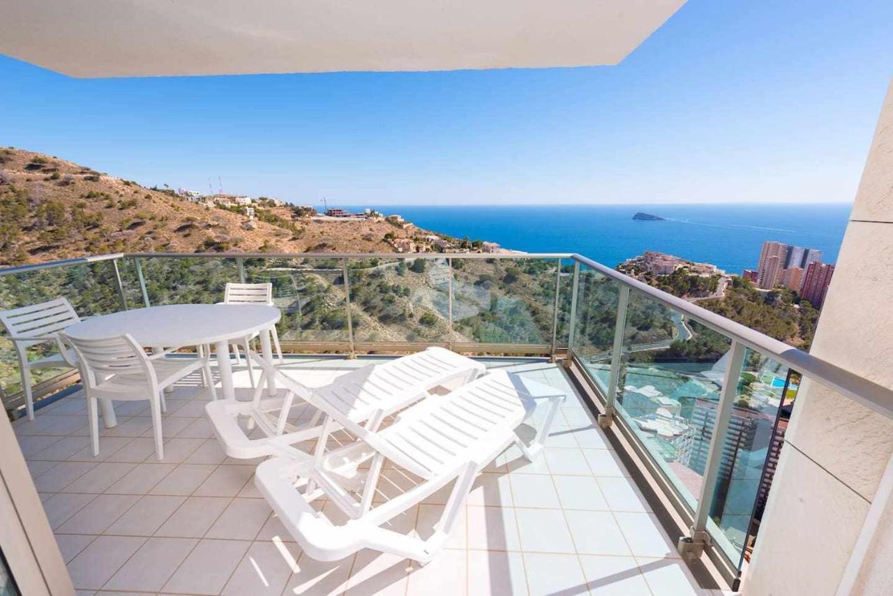 High Rise Apartment On The 39Th Floor With Private Terrace And Sea Views Benidorm Exterior foto