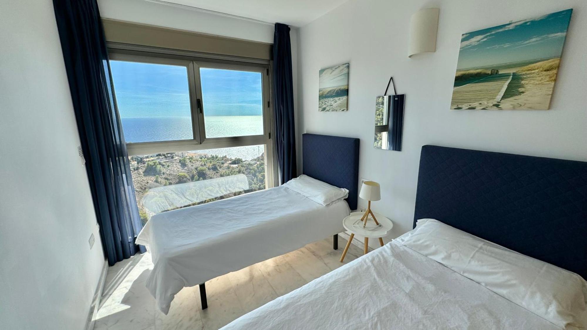 High Rise Apartment On The 39Th Floor With Private Terrace And Sea Views Benidorm Exterior foto